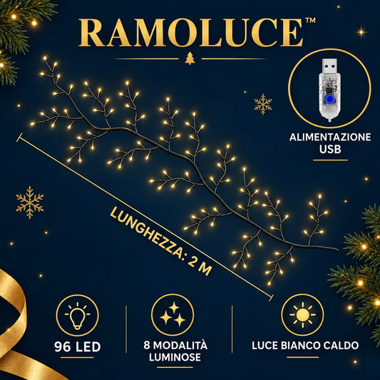 RamoLuce™ – Ramo luminoso modellabile 96 LED